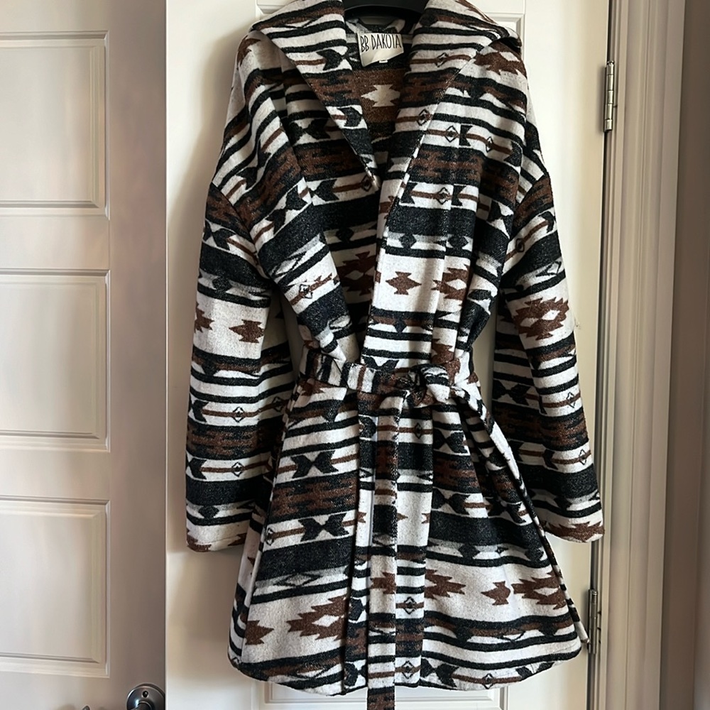 BB Dakota Wrapover Coat